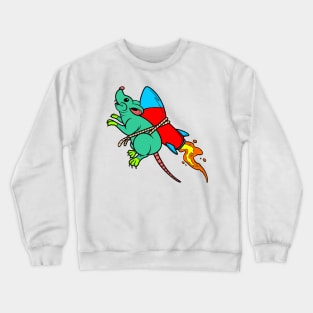 rocket mouse Crewneck Sweatshirt